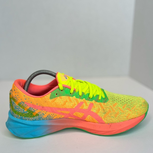 ASICS DynaBlast Orange Pop/Coral Running Shoes Athletic 1012A989-800 VGUC No Box - Picture 6 of 15